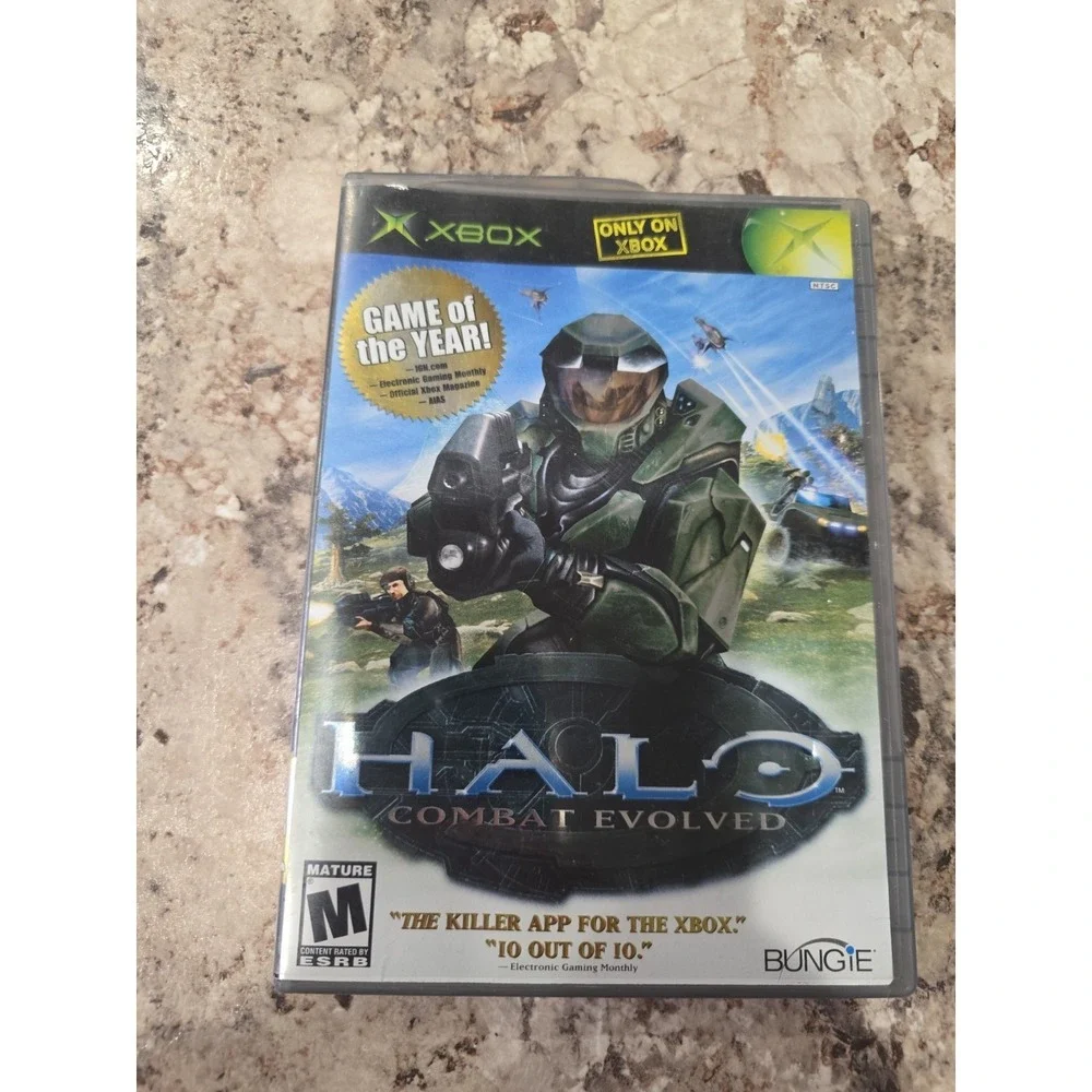 Halo: Combat Evolved Video Game Of The Year Edition (Microsoft Xbox, 2001)